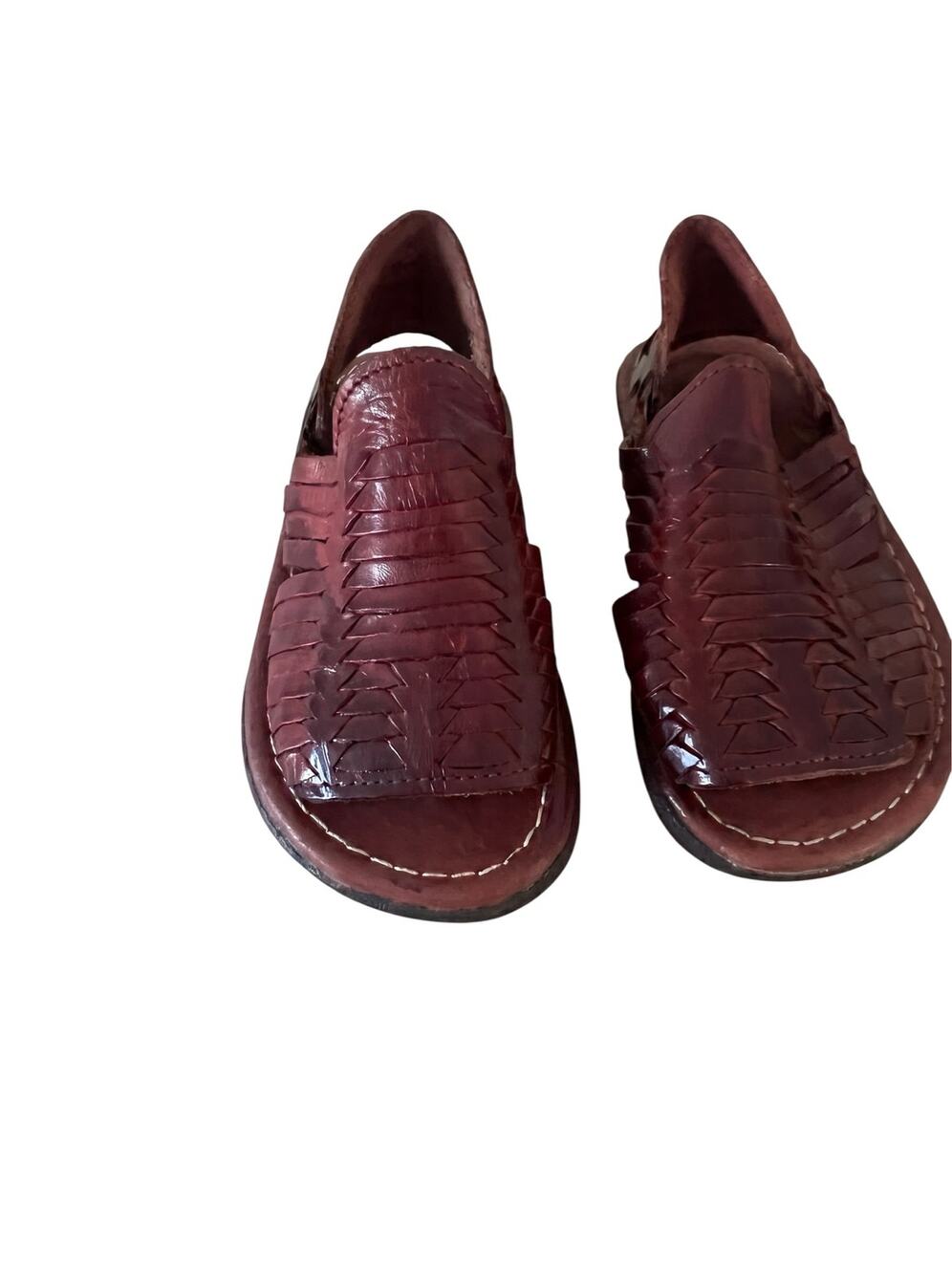 Authentic boy’s 9/10 Mexican Leather handmade huaraches fisherman sandals